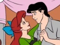 Jeu Princess Ariel and Eric Online Coloring