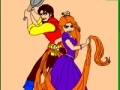 Jeu Coloring: Flynn and Rapunzel