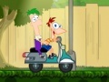 Jeu Phineas and Ferb: crazy motorcycle