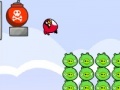 Game Angry Birds explosion pigs