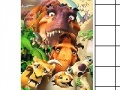 Jeu Ice Age 3. Dawn of the Dinosaurs puzzle