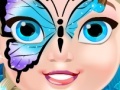 Game Baby Elsa Butterfly Face Art