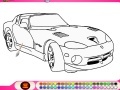 Game Sports Car Coloring Game