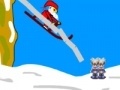 Game Santa Claus on a sledge