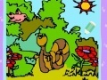 Game Little Snail In Woods: Coloring