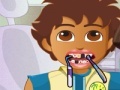 Game Dora and Diego at dentist