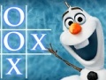 Game Frozen. Olaf. Tic tac toe