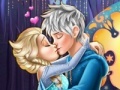 Jeu Elsa Frozen kissing Jack Frost