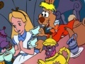 Jeu Alice in Wonderland Online Coloring