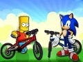 Jeu Simpson vs Sonic