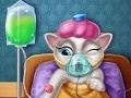 Game Talking cat Angela: Treatment of influenza