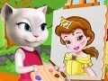 Game Angela Painting Baby Belle