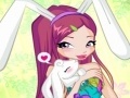 Game Winx Bunny Style: Round Puzzle
