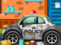 Jeu Clean up police car