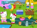Jeu Hello Kitty Picnic Spot Find 10 Difference