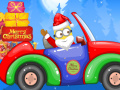 Jeu Santa Minion Christmas Car 