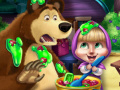 Game Masha and Bear Kitchen Mischief 