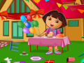 Jeu Dora Birthday Bash Cleaning
