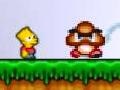 Game Bart and Homer in Mario World