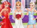Jeu Frozen And Ariel Wedding