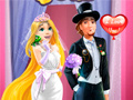 Game Rapunzel Wedding Party Dress