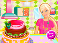 Game Barbies Birthday Cake