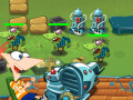 Game Phineas and Ferb Backyard Defense
