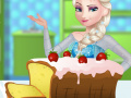 Jeu Elsa cooking Pound Cake