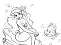 Game Mermaid: Coloring For Kids