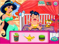 Game Princess Jasmine Baby Caring