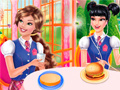 Jeu Princesses Burger Cooking