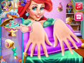 Jeu Mermaid Princess Nails Spa