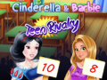 Game Cinderella & Barbie Teen Rivalry