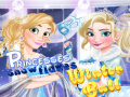 Game Princesess snowflakes Winter ball