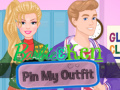Game Barbie and Ken Pin My Outfit