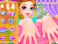Game Ice Princess Nail Design