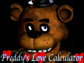 Jeu Five nights at Freddy's: Freddy's Love Calculator