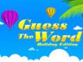 Jeu Guess the Word Holiday Edition