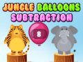Game Jungle Balloons Subtraction