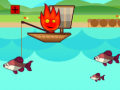 Game FireBoy And WaterGirl Go Fishing