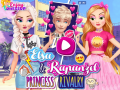 Jeu Elsa and Rapunzel Princess Rivalry