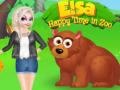Game Elsa Happy Time In Zoo