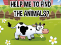 Game Help Me To Find The Animals