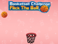 Jeu Basketball Challenge Flick The Ball