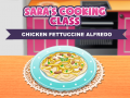 Game Sara's Cooking Class: Chicken Fettuccine Alfredo