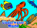 Jeu Coloring Underwater World