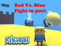 Game Kogama: Red Vs. Blue Fight in port