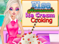 Game Elsa Homemade Ice Cream Cooking