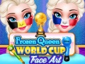Jeu Frozen Queen World Cup Face Art