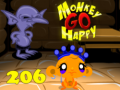 Jeu Monkey Go Happy Stage 206